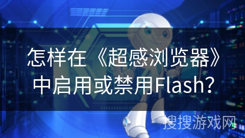 怎样在《超感浏览器》中启用或禁用Flash？