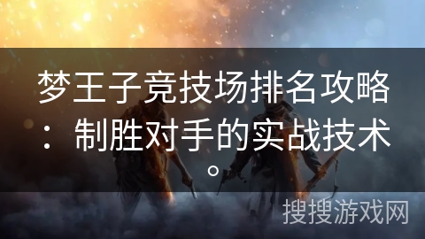 梦王子竞技场排名攻略：制胜对手的实战技术。