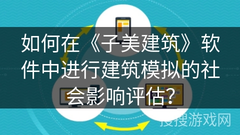 如何在《子美建筑》软件中进行建筑模拟的社会影响评估？