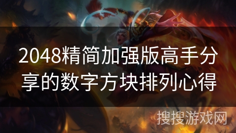 2048精简加强版高手分享的数字方块排列心得