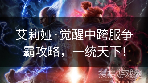 艾莉娅·觉醒中跨服争霸攻略，一统天下！