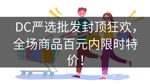DC严选批发封顶狂欢，全场商品百元内限时特价！