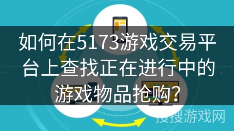 如何在5173游戏交易平台上查找正在进行中的游戏物品抢购？