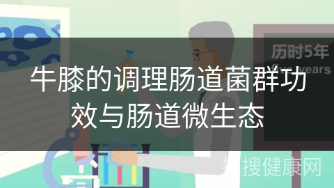 牛膝的调理肠道菌群功效与肠道微生态