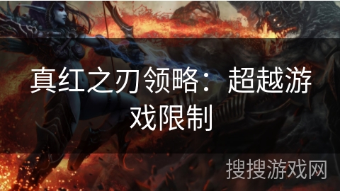 真红之刃领略：超越游戏限制