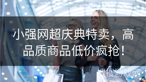 小强网超庆典特卖，高品质商品低价疯抢！