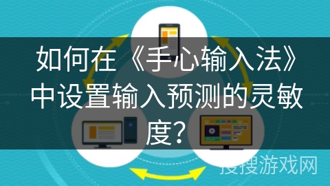 如何在《手心输入法》中设置输入预测的灵敏度？