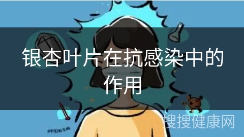 银杏叶片在抗感染中的作用