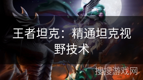 王者坦克：精通坦克视野技术