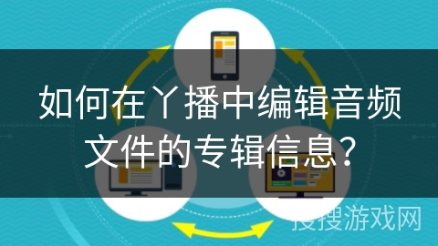 如何在丫播中编辑音频文件的专辑信息？