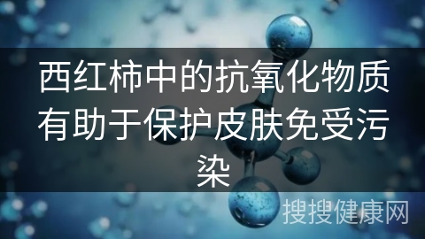 西红柿中的抗氧化物质有助于保护皮肤免受污染