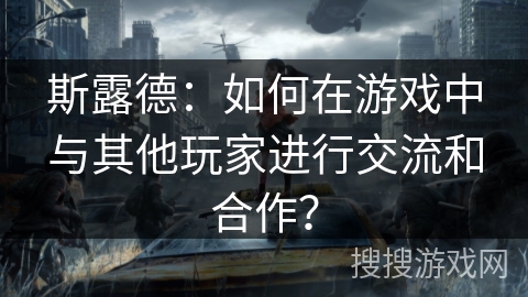 斯露德：如何在游戏中与其他玩家进行交流和合作？