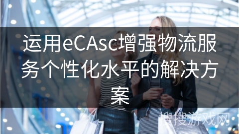 运用eCAsc增强物流服务个性化水平的解决方案