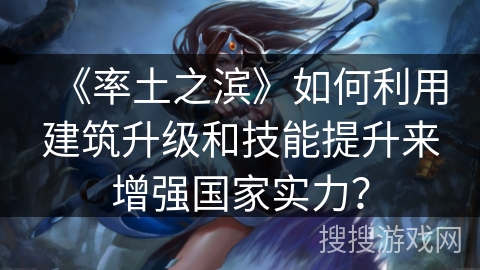 《率土之滨》如何利用建筑升级和技能提升来增强国家实力？