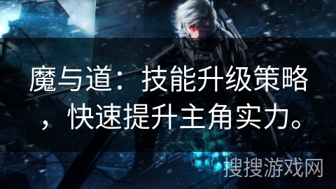 魔与道：技能升级策略，快速提升主角实力。