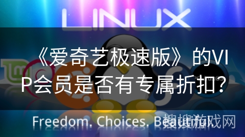 《爱奇艺极速版》的VIP会员是否有专属折扣？