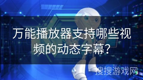 万能播放器支持哪些视频的动态字幕？