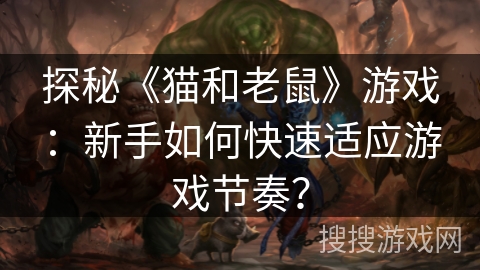 探秘《猫和老鼠》游戏：新手如何快速适应游戏节奏？