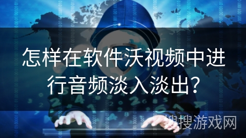 怎样在软件沃视频中进行音频淡入淡出？