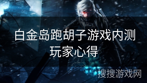 白金岛跑胡子游戏内测玩家心得