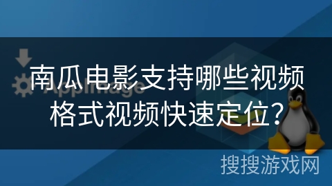 南瓜电影支持哪些视频格式视频快速定位? 南瓜电影支持哪些视频格式视频快速定位?