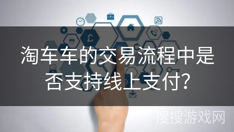 淘车车的交易流程中是否支持线上支付？