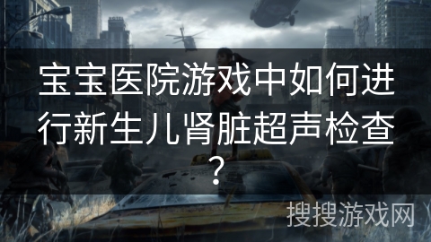 宝宝医院游戏中如何进行新生儿肾脏超声检查？