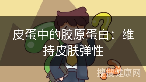 皮蛋中的胶原蛋白：维持皮肤弹性