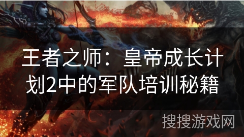 王者之师：皇帝成长计划2中的军队培训秘籍