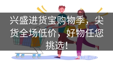 兴盛进货宝购物季，尖货全场低价，好物任您挑选！