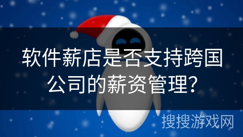 软件薪店是否支持跨国公司的薪资管理？