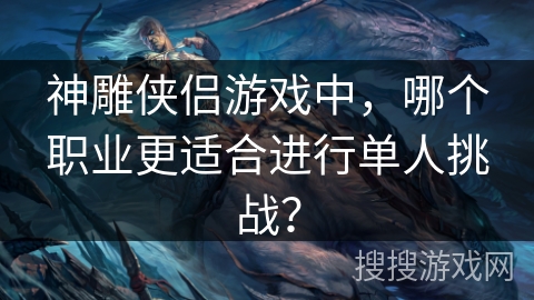 神雕侠侣游戏中，哪个职业更适合进行单人挑战？