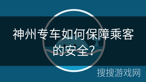 神州专车如何保障乘客的安全？
