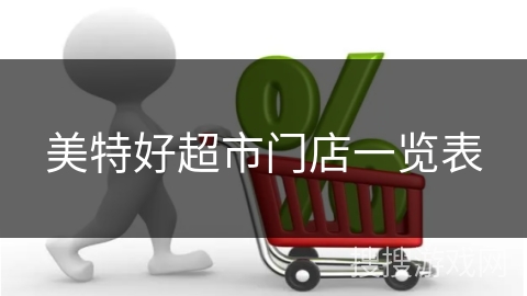 美特好超市门店一览表