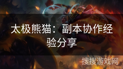 太极熊猫：副本协作经验分享