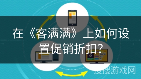 在《客满满》上如何设置促销折扣？