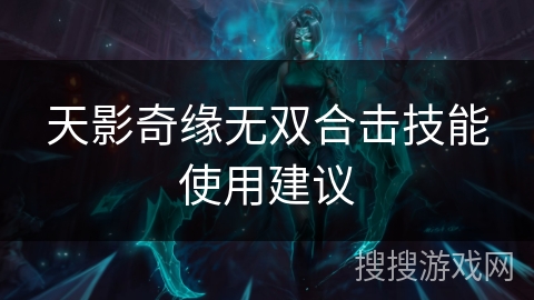 天影奇缘无双合击技能使用建议 天影奇缘无双合击技能使用建议