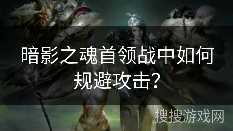 暗影之魂首领战中如何规避攻击？