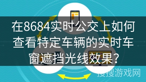 在8684实时公交上如何查看特定车辆的实时车窗遮挡光线效果? 在8684实时公交上如何查看特定车辆的实时车窗遮挡光线效果?