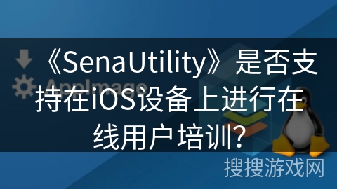 《SenaUtility》是否支持在iOS设备上进行在线用户培训？