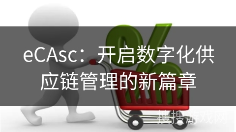 eCAsc：开启数字化供应链管理的新篇章