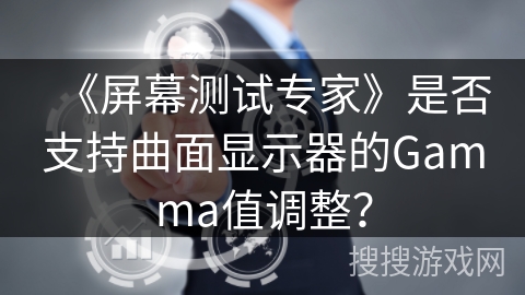 《屏幕测试专家》是否支持曲面显示器的Gamma值调整？