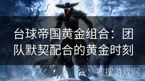 台球帝国黄金组合：团队默契配合的黄金时刻