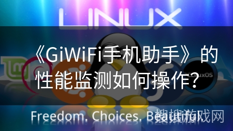《GiWiFi手机助手》的性能监测如何操作？