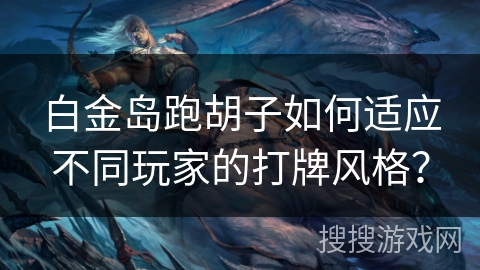 白金岛跑胡子如何适应不同玩家的打牌风格？