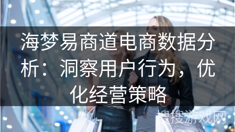 海梦易商道电商数据分析：洞察用户行为，优化经营策略