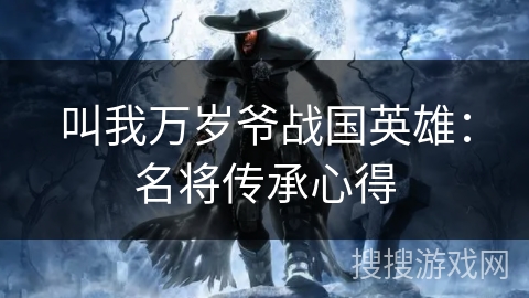 叫我万岁爷战国英雄：名将传承心得
