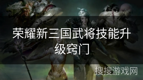 荣耀新三国武将技能升级窍门