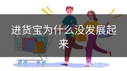 进货宝为什么没发展起来