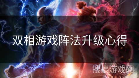 双相游戏阵法升级心得 双相游戏阵法升级心得